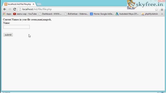 PHP Advanced Tutorial in Tamil 60 FileHandling Append to a File Part 1 смотреть онлайн