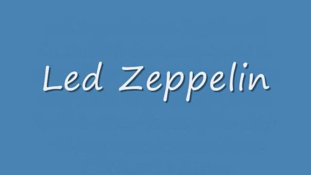 Sean Kingston vs. Led Zeppelin смотреть онлайн