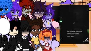 Fandoms react to CatNap and Dogday Poppy Playtime Chapter 3 Smiling Critters 💜Gacha react to TikTok