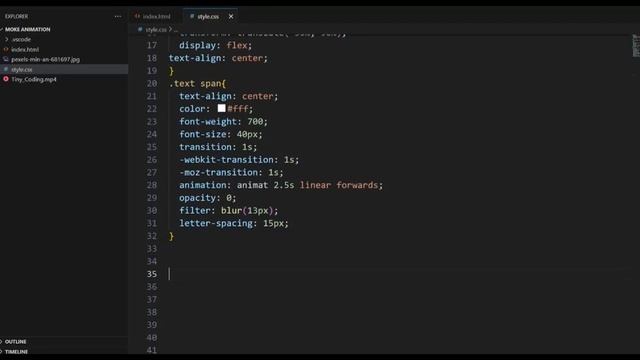 Fire Text Animation From Smoke Animation Effect CSS| CSS Animation Effect Tutorial | Part 2 смотреть онлайн