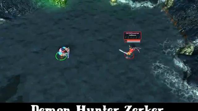 Demon Hunter Zerker альт аватар Берсеркера (Berserker) HoN смотреть онлайн