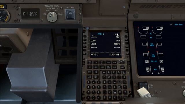 PMDG 777 Tutorial: How To Save A Route In The FMC