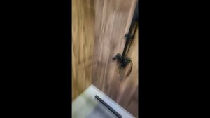 Как мы сделали тропический душ в квартире, трап в строительном исполнении.