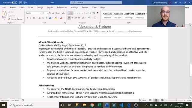 Data Analyst Resume | Reviewing My Resume! | Fortune 500 Data Analyst