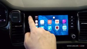 Skoda Kodiaq,  новый адаптер CarPlay CarSmartBox для потоковой передачи Android.mp4