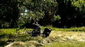 Грабли к мотоблоку Нева, обзор и работа