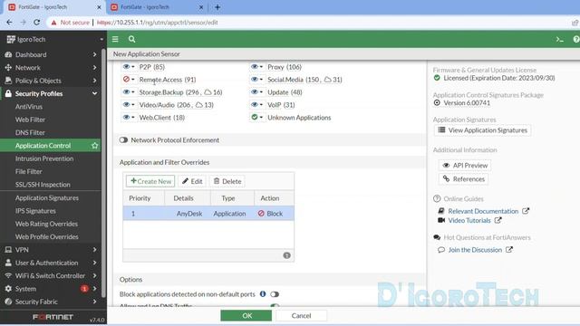 How to Block Application on FortiGate Firewall смотреть онлайн