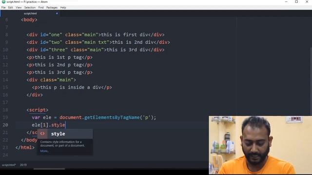 Get Elements By Tag Name | EP 25 смотреть онлайн