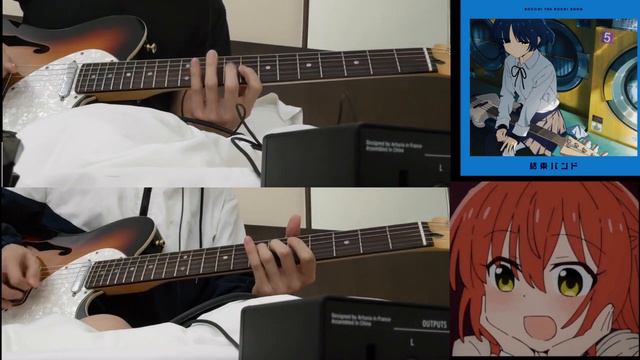 kessoku band // karakara | guitar cover смотреть онлайн