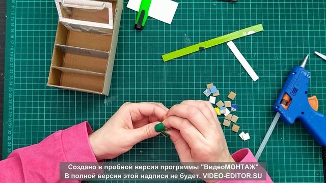 Кухонный пенал с духовым шкафом в кукольный домик смотреть онлайн