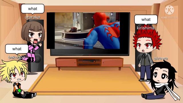 mha betrayed au react to deku as spiderman смотреть онлайн