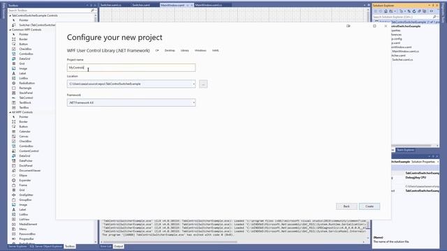 WPF. Создание UserControl. Часть 1 смотреть онлайн