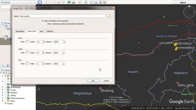 How to Import-Open a KML file in Google Earth смотреть онлайн