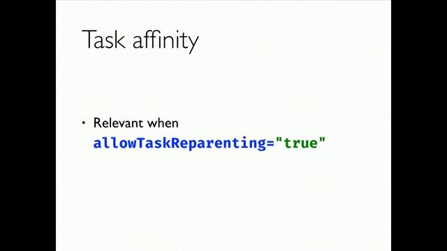 Matt Logan - Activities, Intents, Tasks, and the Back Stack смотреть онлайн