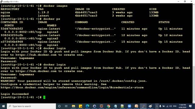 30. AWS Dockers + ECR + ECS смотреть онлайн