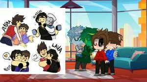 реакция ниндзяго на шипы / и 1 сьюху/ниндзяго