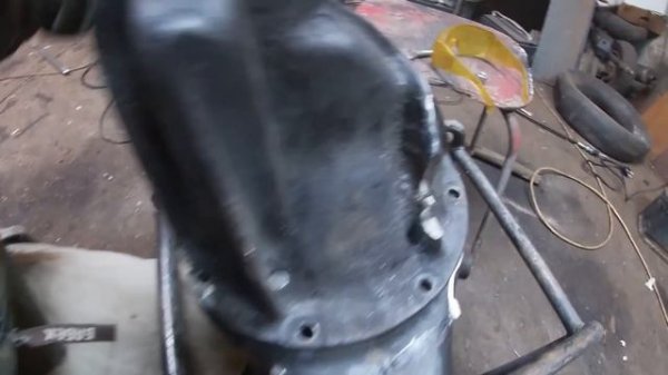 Получилось! Cамодельный проходной мост из вазовского для минитракторов и вездеходов.