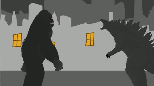 Годзилла против конга . Анимация. смотреть онлайн