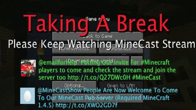 MineCast Live Stream Right Now смотреть онлайн