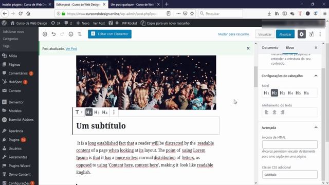 Gutenberg Wordpress- Como Inserir Classes CSS Adicionais para Blocos do Gutenberg смотреть онлайн