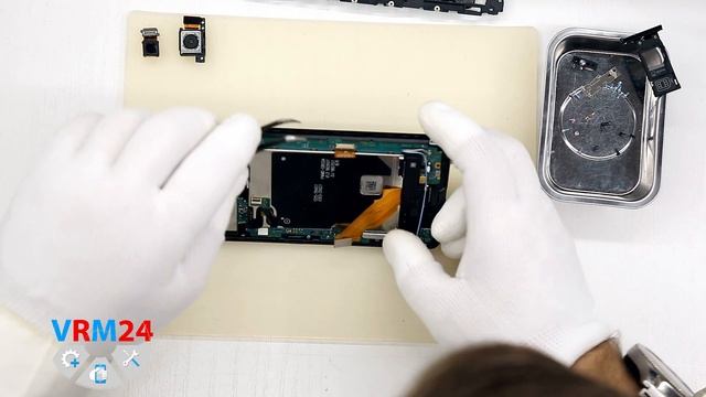 How to disassemble ? Sony Xperia XZ3 H9493 Take apart Tutorial смотреть онлайн