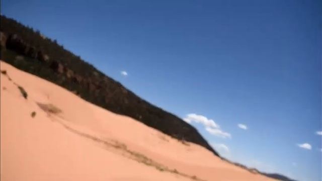 Coral Pink Sand Dunes State Park - Really Strong Wind and Lot's of Sand смотреть онлайн
