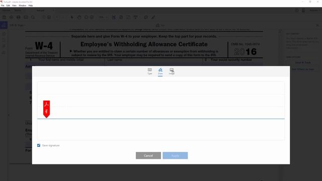 How to SIGN a PDF Form with a Wacom Tablet смотреть онлайн