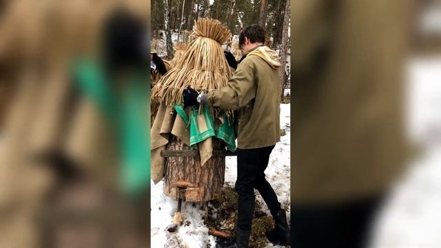 Бортевой - колодный мёд! Зимой. смотреть онлайн