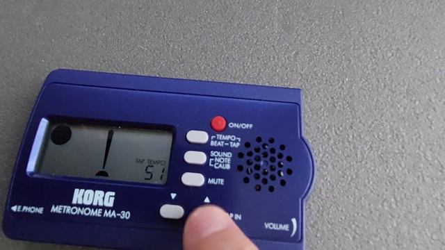 Korg MA-30 Metronome | Test смотреть онлайн