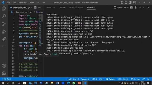 Python Tutorial 30/30: Pyinstaller Module смотреть онлайн