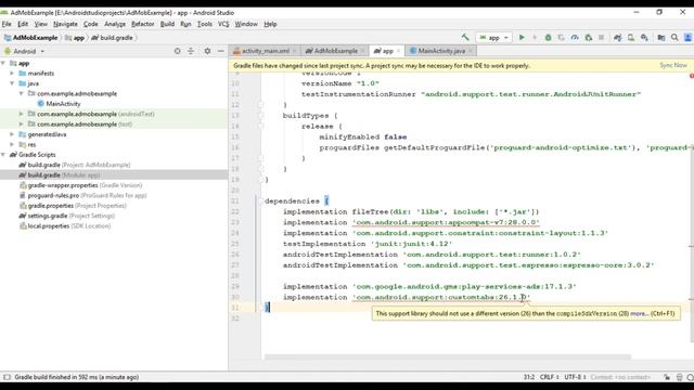 Android AdMob Tutorial 2019 - 01 - Integrate Google Mobile Ads SDK смотреть онлайн