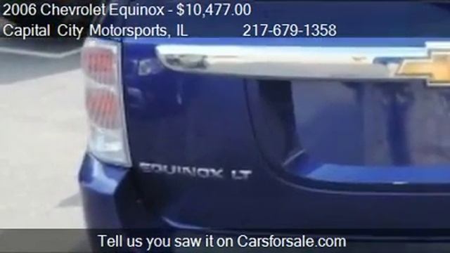 2006 Chevrolet Equinox LT 4dr SUV for sale in Springfield, I смотреть онлайн