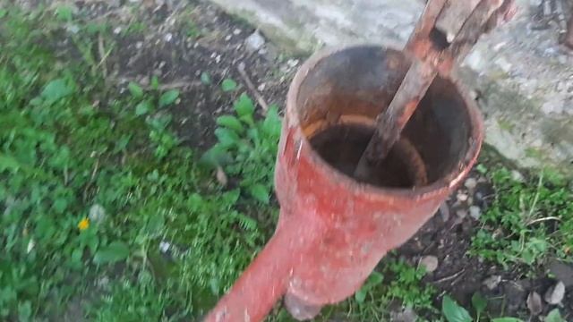 Ручной насос для воды на основе поршневого цилиндра смотреть онлайн