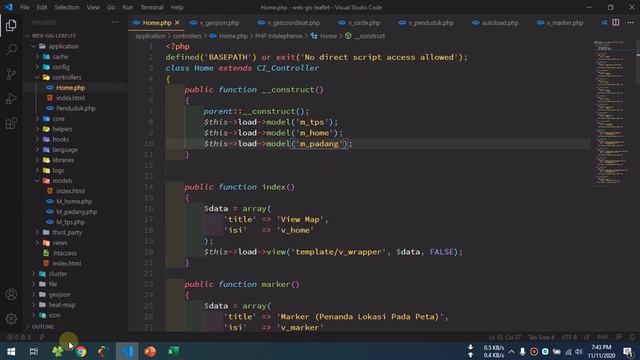 15 Web GIS Leaflet Dasar - Menampilkan GeoJSON Dari Database смотреть онлайн