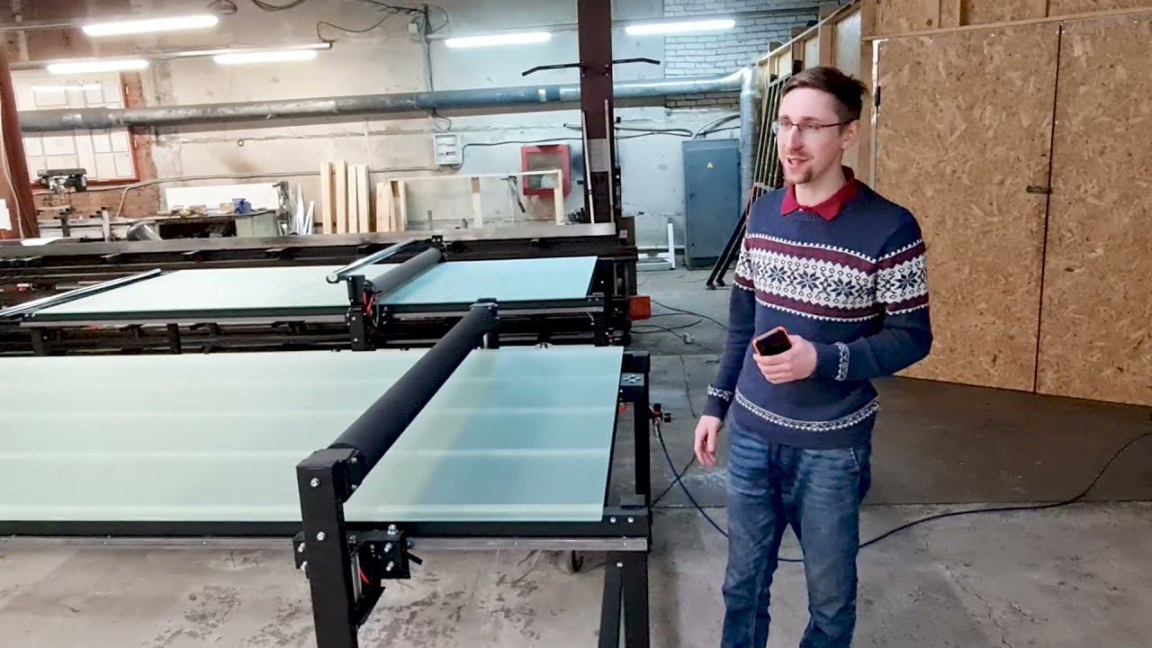 Автоматический станок для накатки пленки UNIDOS