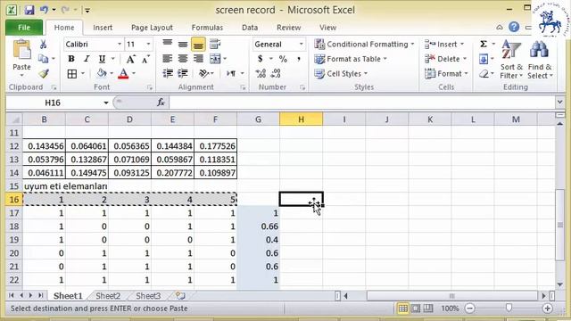 Electre method using Excel Spreadsheet смотреть онлайн