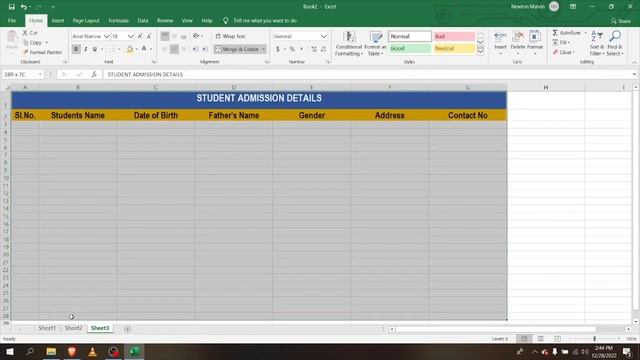 Data Form Using Excel | Advance Data смотреть онлайн