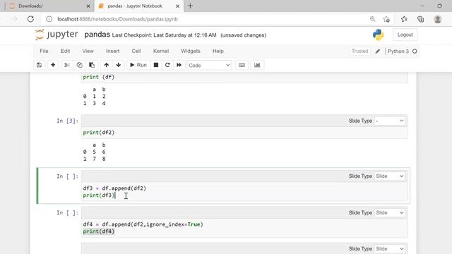 How to Append Two Data Frames | Data Frame | Pandas | Pandas Tutorial смотреть онлайн