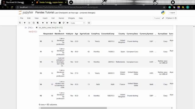 Pandas Tutorial in Python | Pandas Crashcourse смотреть онлайн