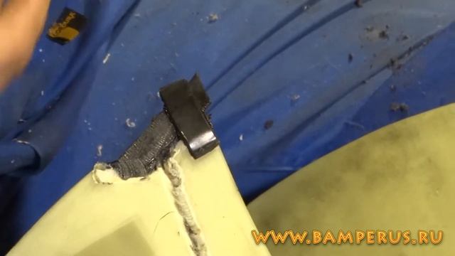 BAMPERUS - уникальный ремонт лопасти вентилятора погрузчика