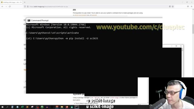 Pip Install Scikit-Image | Python For Beginner | CC: English / Cantonese смотреть онлайн