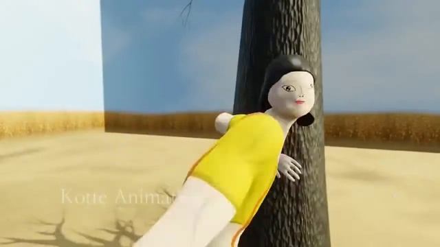 Игра в кальмара 1 серия «Тише едешь — дальше будешь» анимационный прикол смотреть онлайн
