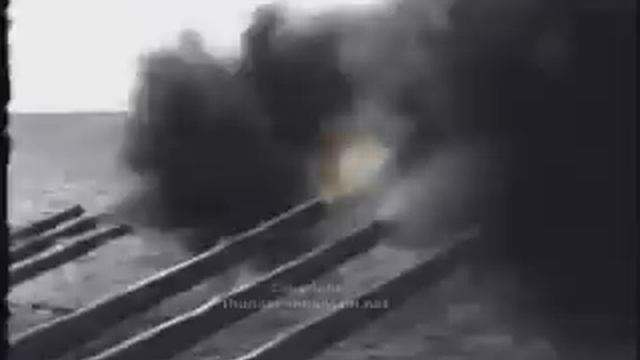 USS MISSOURI Broadside