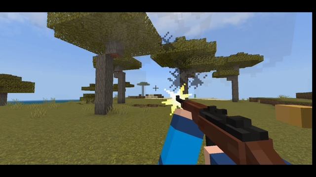Frontline V3 [More Weapon] Addon/Mods in Minecraft PE [GUN MODS 3D] смотреть онлайн