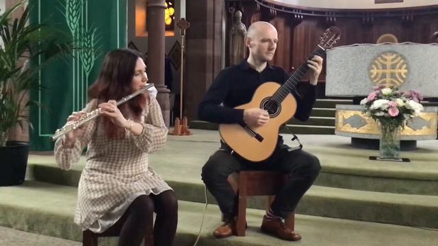Flute and guitar - Gabriel’s Oboe смотреть онлайн