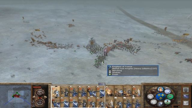 Medieval 2 Total War - France Campaign (Episode 78) "Storm Across The Frontier" смотреть онлайн