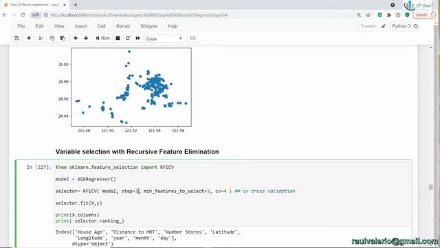 XGBoost y seleccion de variables: Regresión con Python | Análisis de datos | Aprendizaje supervisad смотреть онлайн