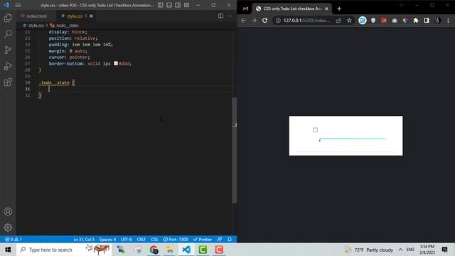 Amazing and Simple CSS Todo List Checkbox Animation смотреть онлайн