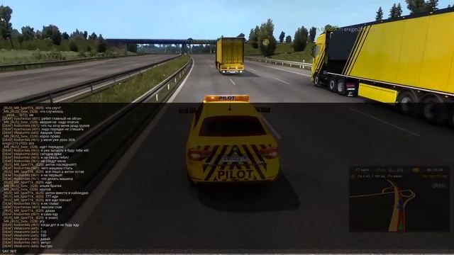 Euro Truck Simulator 2 MP DEAF #3 смотреть онлайн