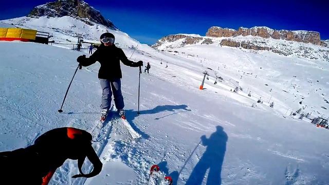 Pista Belvedere Dolomiti Superski смотреть онлайн